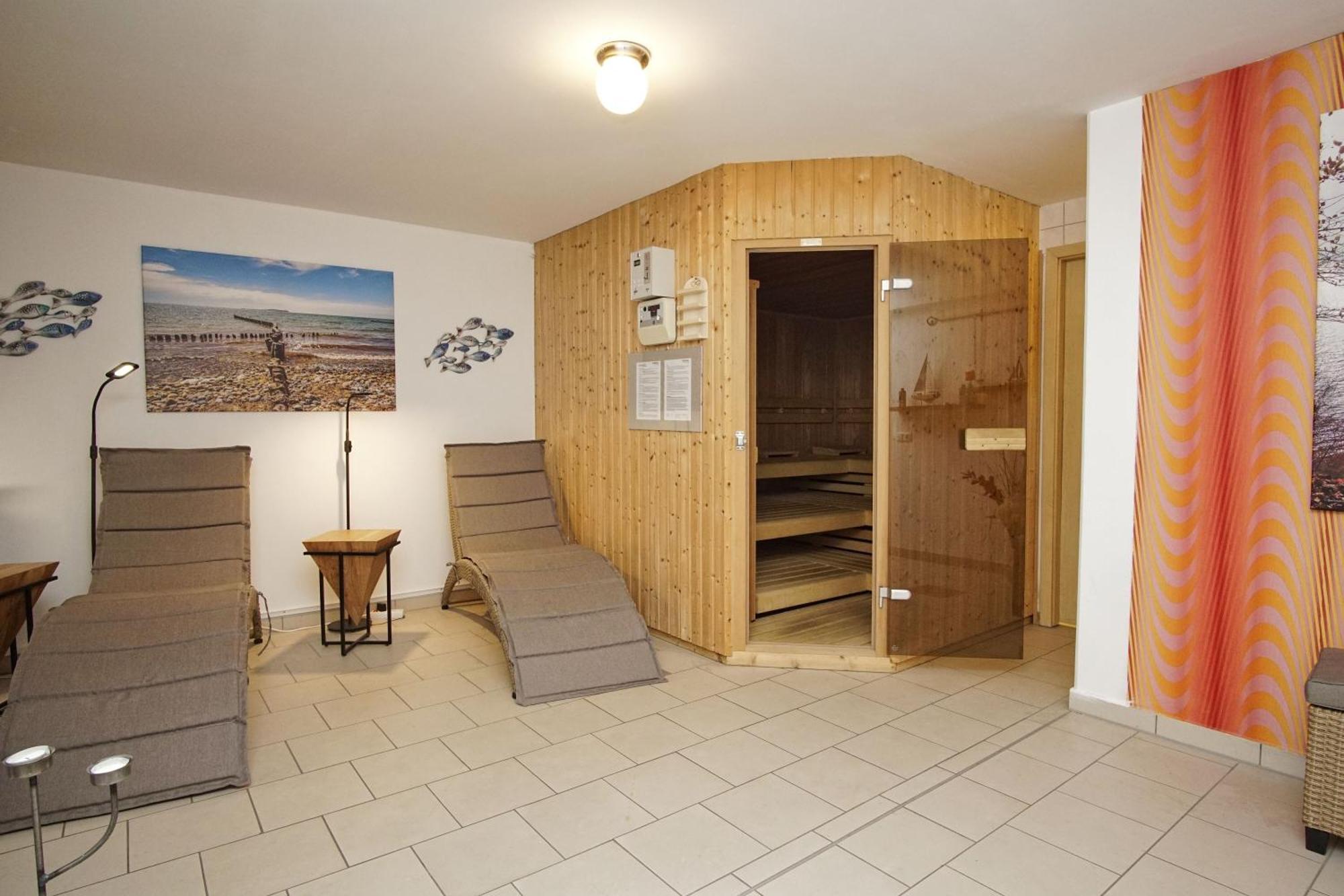 Fewo Am Wald Fewo 03 - Balkon, Gartennutzung, Sauna Glowe Kültér fotó